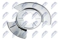 NTY HTO-CH-013 - Chapa protectora contra salpicaduras, disco de freno