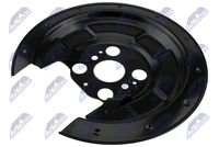 NTY HTO-HD-005 - Chapa protectora contra salpicaduras, disco de freno