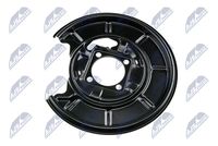 NTY HTO-ME-012 - Chapa protectora contra salpicaduras, disco de freno