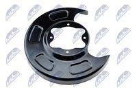 NTY HTOKA305 - Chapa protectora contra salpicaduras, disco de freno