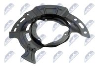 NTY HTOKA307 - Chapa protectora contra salpicaduras, disco de freno