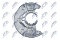 NTY HTOTY002 - Chapa protectora contra salpicaduras, disco de freno