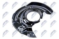 NTY HTO-TY-009 - Chapa protectora contra salpicaduras, disco de freno