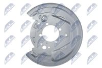 NTY HTO-TY-000 - Chapa protectora contra salpicaduras, disco de freno