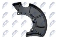 NTY HTO-VW-051 - Chapa protectora contra salpicaduras, disco de freno