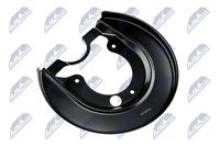 NTY HTO-VW-043 - Chapa protectora contra salpicaduras, disco de freno