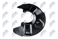 NTY HTO-VW-034 - Chapa protectora contra salpicaduras, disco de freno