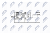 NTY NPWFR037 - Juego de articulación, árbol de transmisión