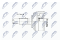 NTY NPZHD016 - Juego de articulación, árbol de transmisión