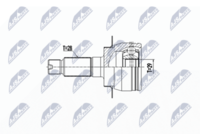 NTY NPZSU036 - Juego de articulación, árbol de transmisión