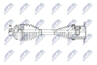 NTY NPWAU075 - Árbol de transmisión