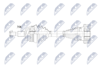 NTY NPWAU087 - Árbol de transmisión