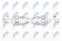 NTY NPWBM075 - Árbol de transmisión