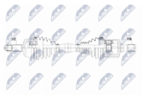 NTY NPWCH042 - Árbol de transmisión