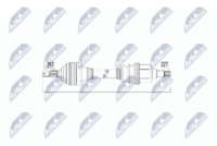 NTY NPWCT010 - Árbol de transmisión