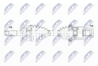 NTY NPWFR090 - Árbol de transmisión