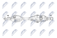 NTY NPWME195 - Árbol de transmisión