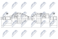 NTY NPWNS048 - Árbol de transmisión