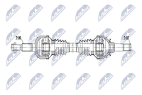 NTY NPWVW222 - Árbol de transmisión