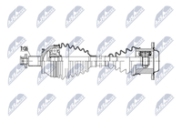 NTY NPWVW252 - Árbol de transmisión