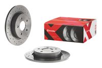BREMBO 08A7251X - Disco de freno - XTRA LINE - Xtra
