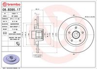 BREMBO 08.B395.17 - Disco de freno
