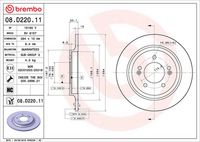 BREMBO 08.D220.11 - Disco de freno