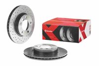 BREMBO 0953903X - Disco de freno - XTRA LINE - Xtra