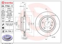 BREMBO 09.7702.11 - Disco de freno