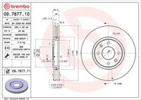 BREMBO 09.7877.10 - Disco de freno