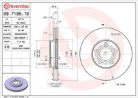 BREMBO 09.7195.10 - Disco de freno