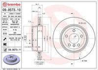 BREMBO 09.9573.11 - Disco de freno