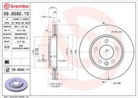 BREMBO 09.9582.11 - Disco de freno