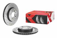 BREMBO 09A7611X - Disco de freno - XTRA LINE - Xtra