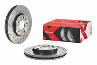 BREMBO 09B3551X - Disco de freno - XTRA LINE - Xtra