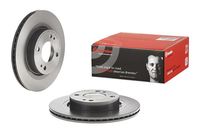 BREMBO 09C92711 - Disco de freno - PRIME LINE - UV Coated