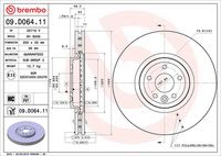 BREMBO 09.D064.11 - Disco de freno