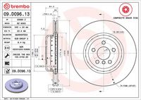 BREMBO 09.D096.13 - Disco de freno