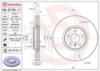 BREMBO 09.D179.11 - Disco de freno