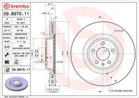 BREMBO 09.B970.11 - Disco de freno