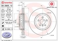 BREMBO 09.D905.13 - Disco de freno
