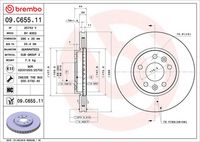 BREMBO 09.C655.11 - Disco de freno