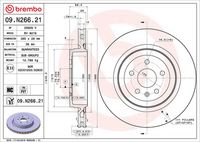 BREMBO 09.N266.21 - Disco de freno