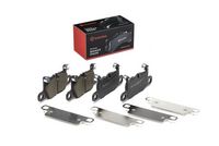 BREMBO P65044 - Juego de pastillas de freno - PRIME LINE