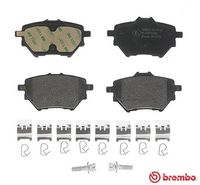 BREMBO P 61 122 - Juego de pastillas de freno