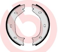 BREMBO S06505 - Juego de zapatas de frenos, freno de estacionamiento - ESSENTIAL LINE