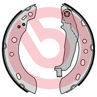 BREMBO S56551 - Juego de zapatas de frenos - ESSENTIAL LINE
