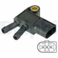 DELPHI DPS00013 - Sensor, presión gas de escape