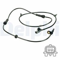 DELPHI SS20822 - Sensor, revoluciones de la rueda