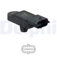 DELPHI PS10210 - Sensor, presión de sobrealimentación